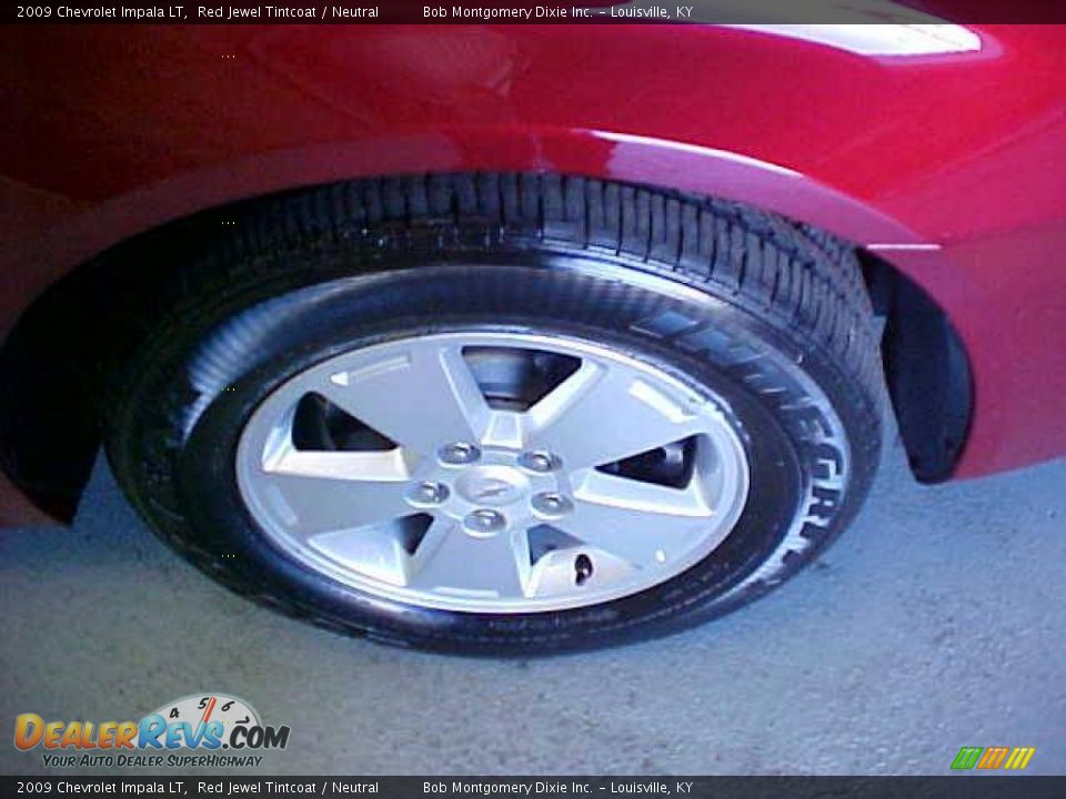 2009 Chevrolet Impala LT Red Jewel Tintcoat / Neutral Photo #25