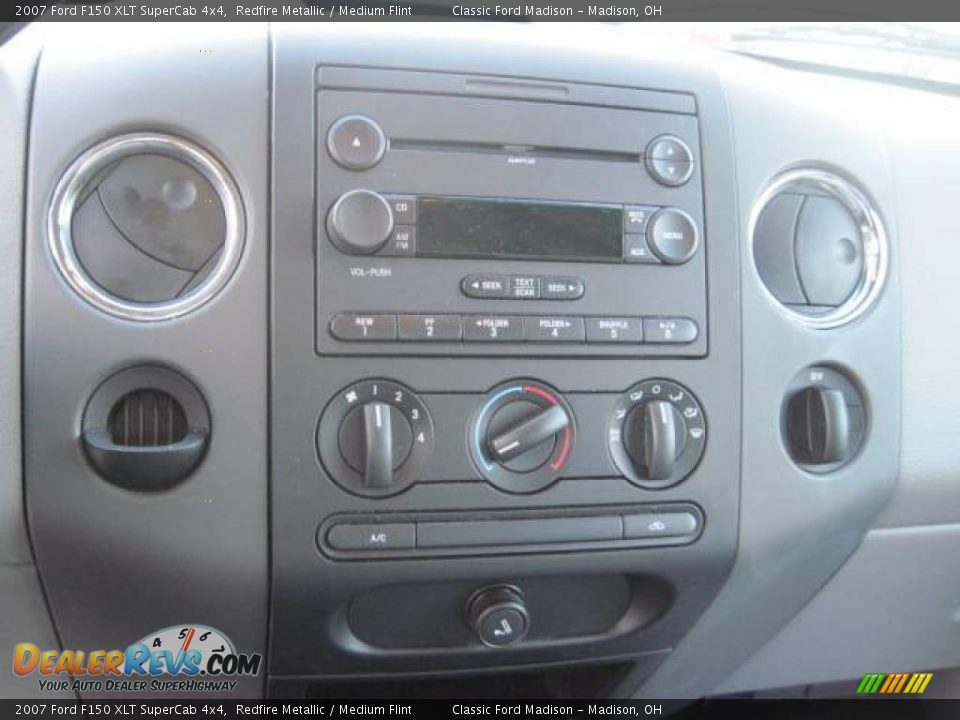 2007 Ford F150 XLT SuperCab 4x4 Redfire Metallic / Medium Flint Photo #7