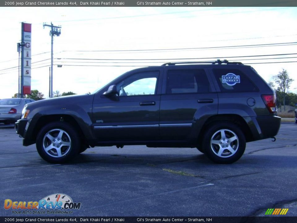 2006 Jeep Grand Cherokee Laredo 4x4 Dark Khaki Pearl / Khaki Photo #4