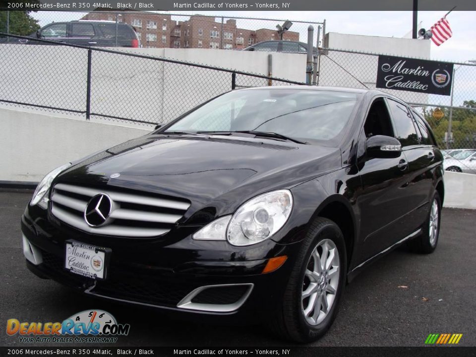 2006 Mercedes-Benz R 350 4Matic Black / Black Photo #1