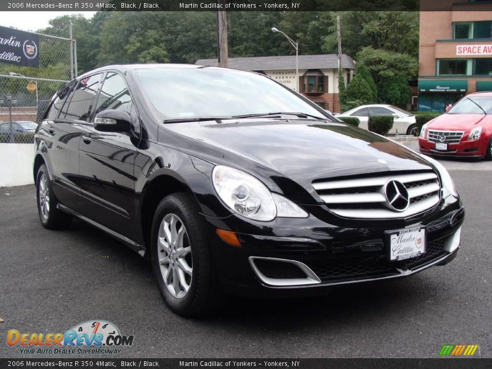 2006 Mercedes-Benz R 350 4Matic Black / Black Photo #3