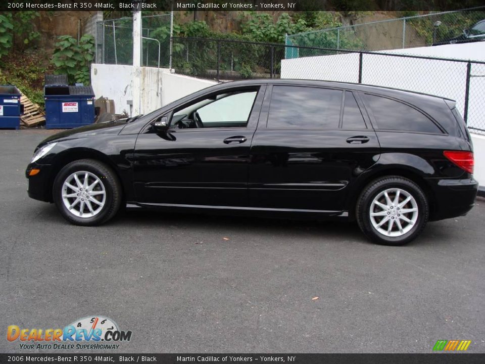 2006 Mercedes-Benz R 350 4Matic Black / Black Photo #8