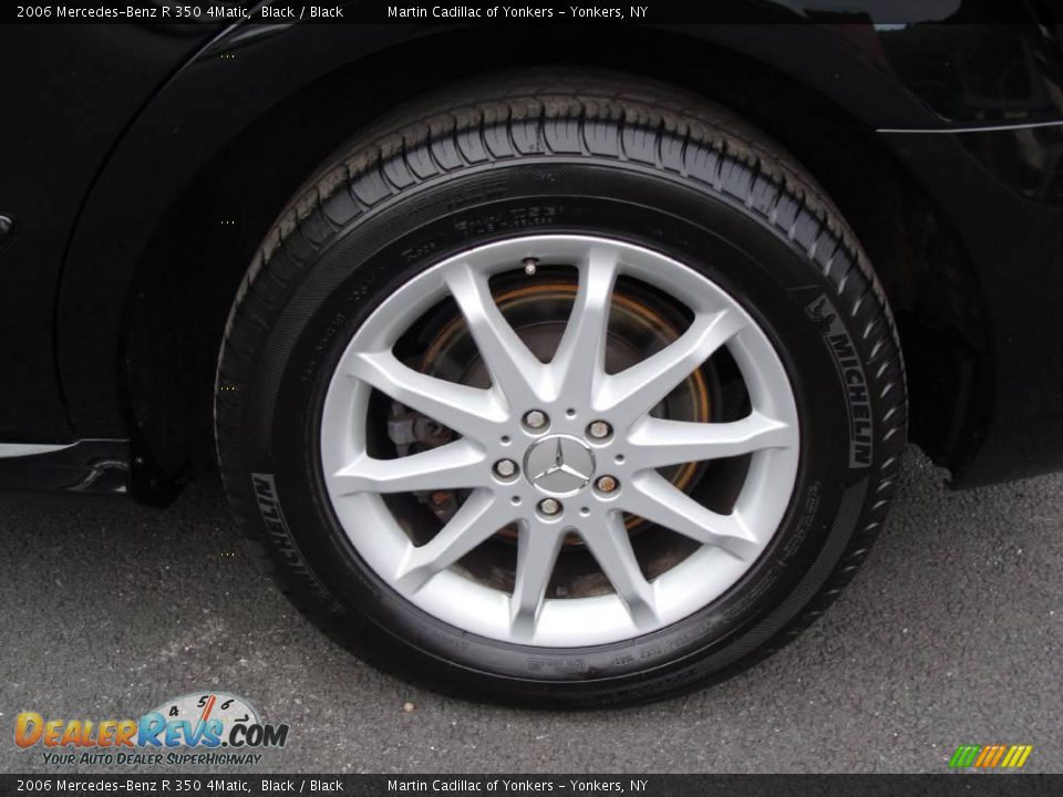 2006 Mercedes-Benz R 350 4Matic Black / Black Photo #9