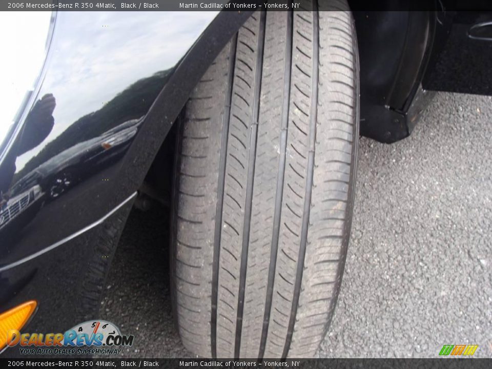 2006 Mercedes-Benz R 350 4Matic Black / Black Photo #10