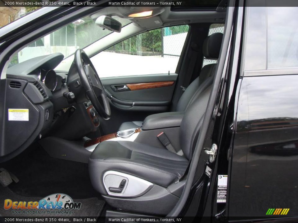 2006 Mercedes-Benz R 350 4Matic Black / Black Photo #13