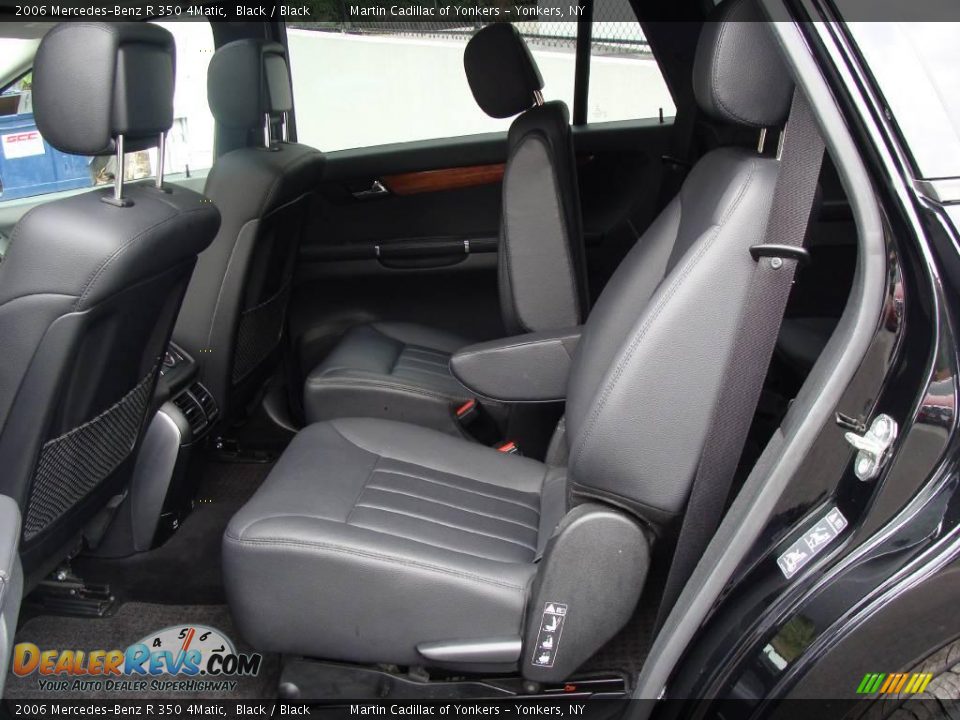 2006 Mercedes-Benz R 350 4Matic Black / Black Photo #19