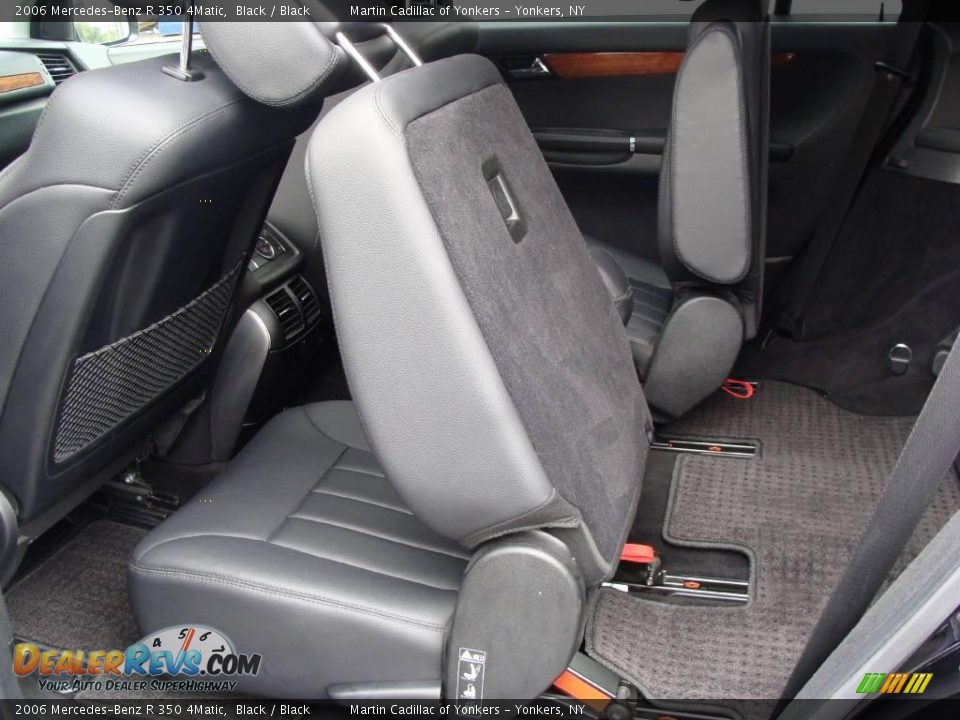 2006 Mercedes-Benz R 350 4Matic Black / Black Photo #21