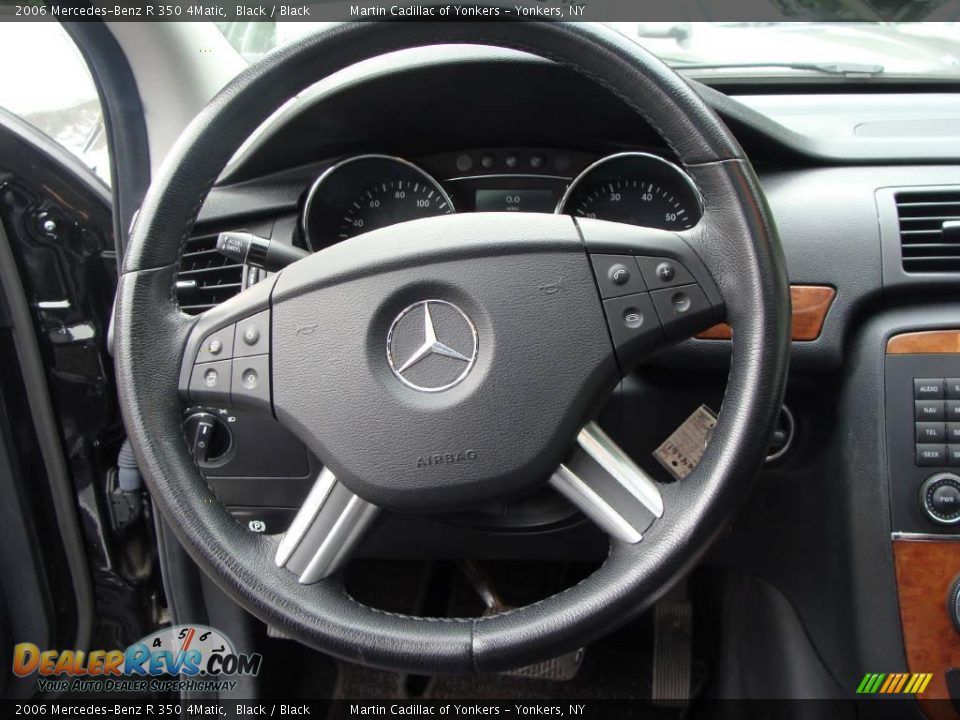 2006 Mercedes-Benz R 350 4Matic Black / Black Photo #23