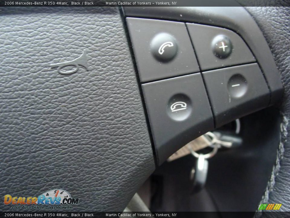 2006 Mercedes-Benz R 350 4Matic Black / Black Photo #28