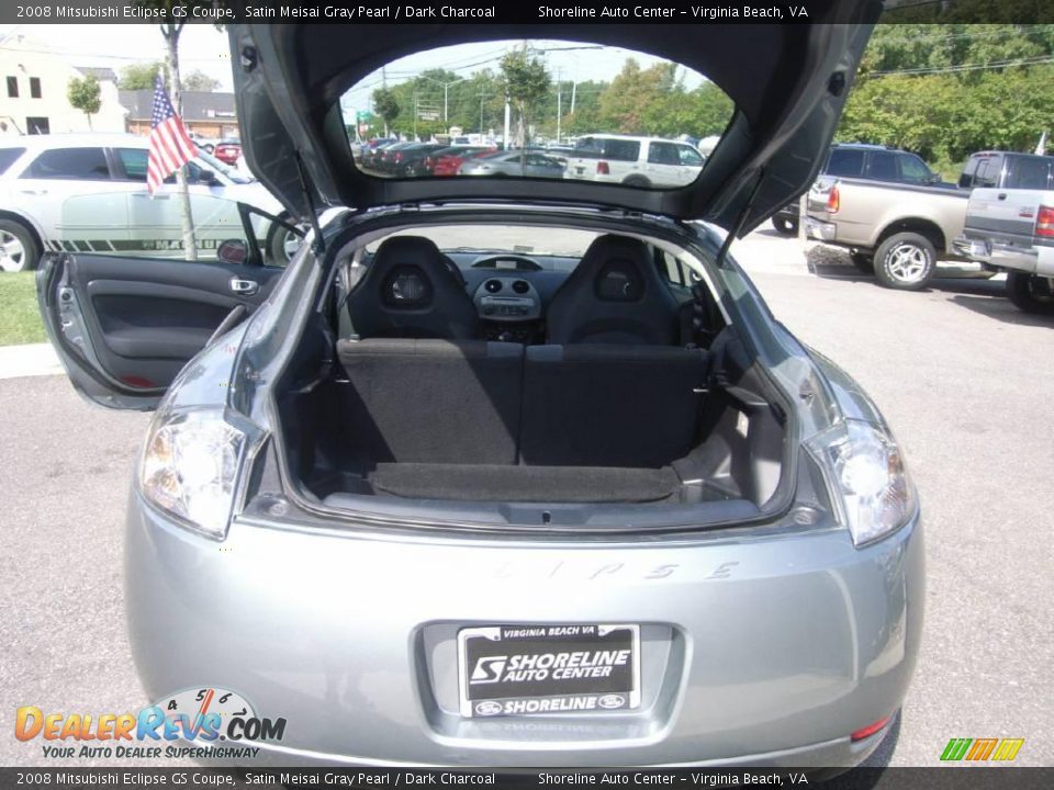 2008 Mitsubishi Eclipse GS Coupe Satin Meisai Gray Pearl / Dark Charcoal Photo #11