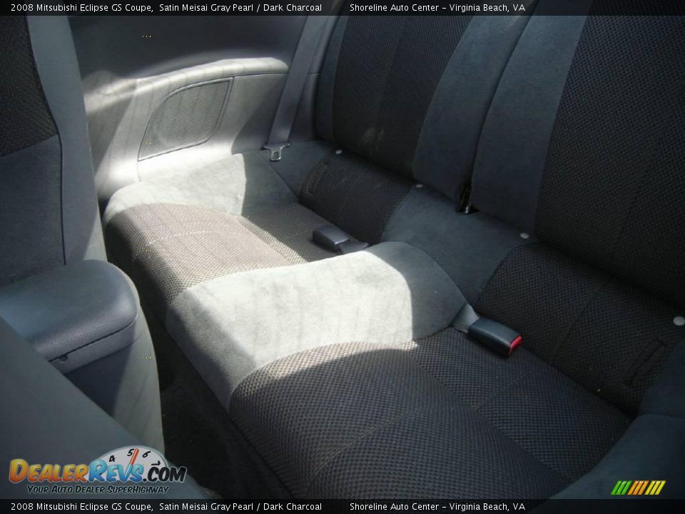 2008 Mitsubishi Eclipse GS Coupe Satin Meisai Gray Pearl / Dark Charcoal Photo #14