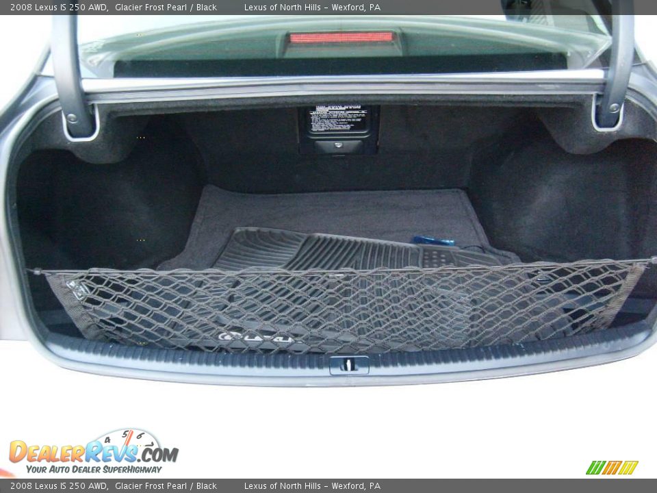 2008 Lexus IS 250 AWD Glacier Frost Pearl / Black Photo #15