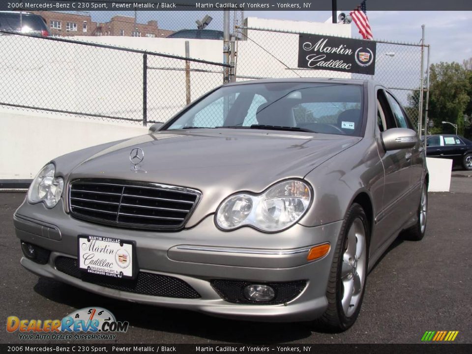 2006 Mercedes-Benz C 230 Sport Pewter Metallic / Black Photo #1