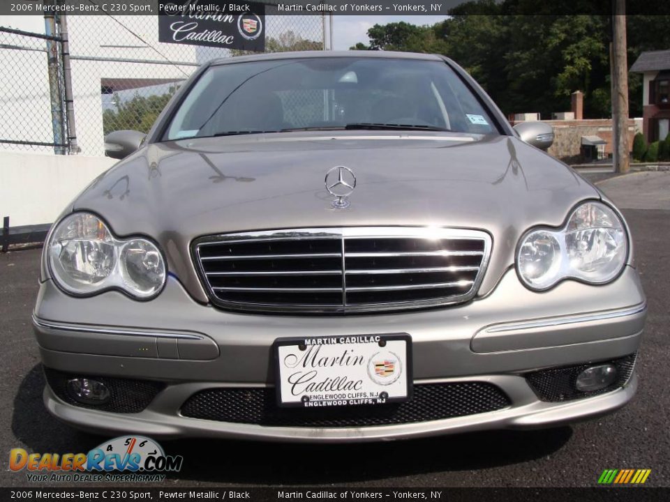 2006 Mercedes-Benz C 230 Sport Pewter Metallic / Black Photo #2