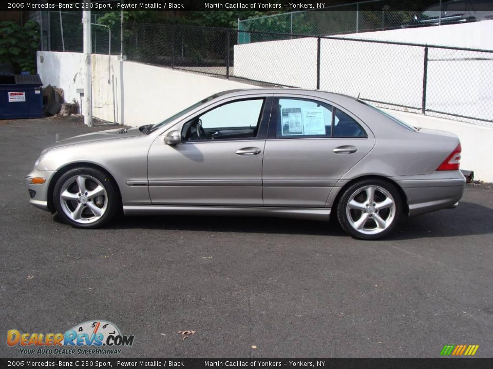 2006 Mercedes-Benz C 230 Sport Pewter Metallic / Black Photo #8