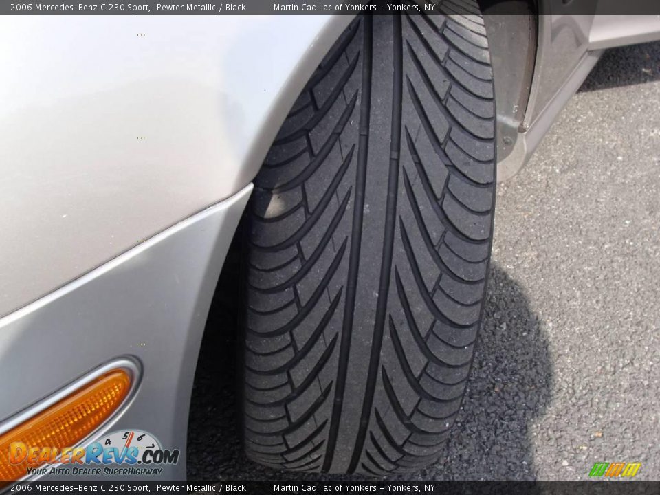 2006 Mercedes-Benz C 230 Sport Pewter Metallic / Black Photo #10
