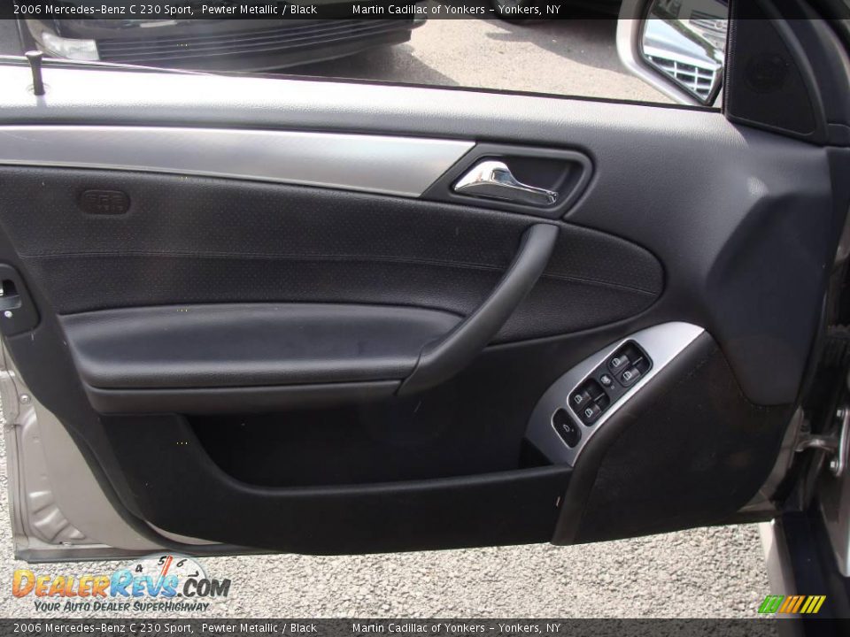 2006 Mercedes-Benz C 230 Sport Pewter Metallic / Black Photo #11
