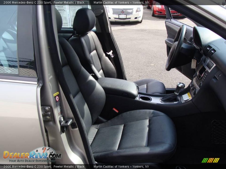 2006 Mercedes-Benz C 230 Sport Pewter Metallic / Black Photo #17