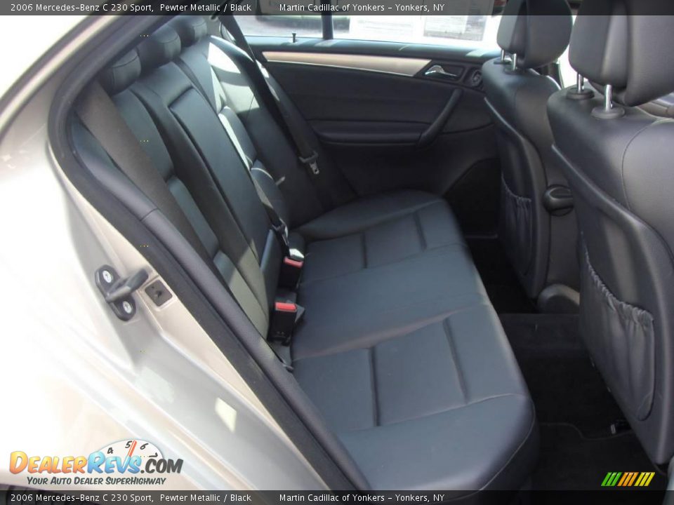 2006 Mercedes-Benz C 230 Sport Pewter Metallic / Black Photo #18