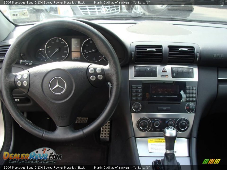 2006 Mercedes-Benz C 230 Sport Pewter Metallic / Black Photo #20