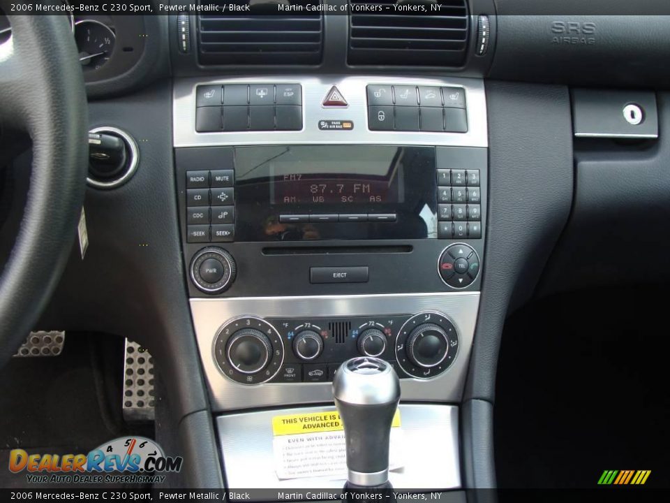 2006 Mercedes-Benz C 230 Sport Pewter Metallic / Black Photo #22
