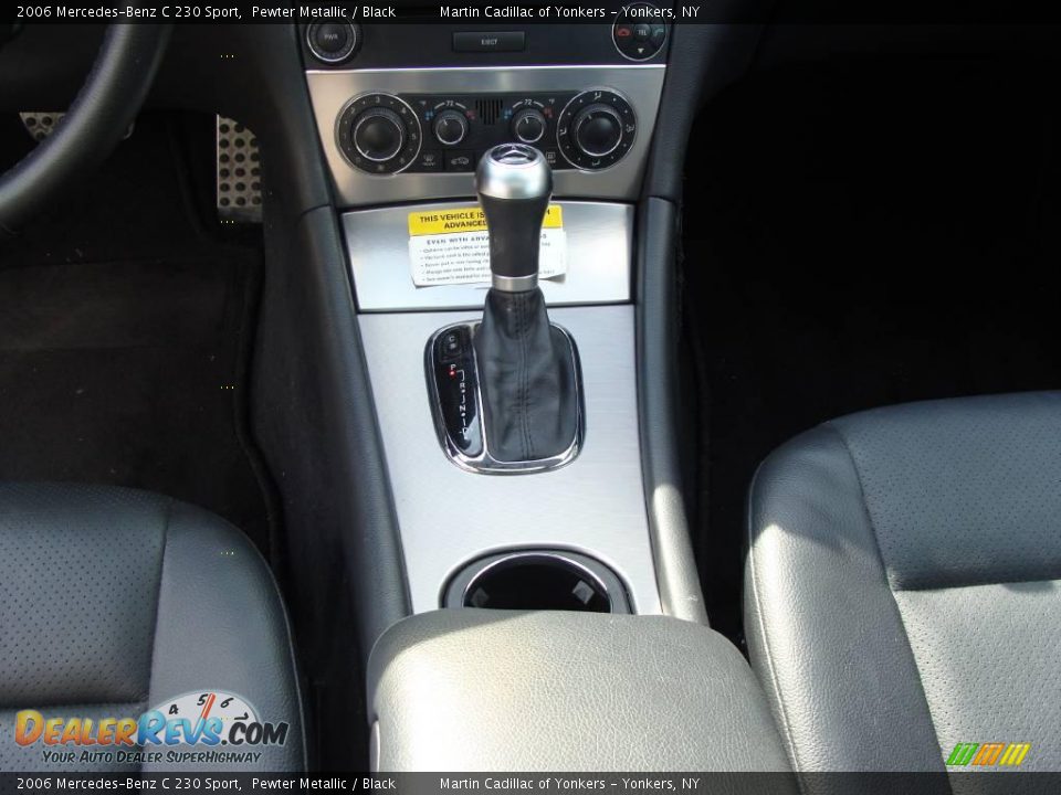 2006 Mercedes-Benz C 230 Sport Pewter Metallic / Black Photo #23