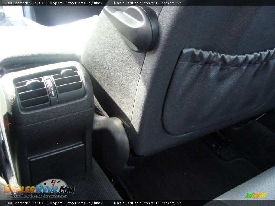 2006 Mercedes-Benz C 230 Sport Pewter Metallic / Black Photo #24