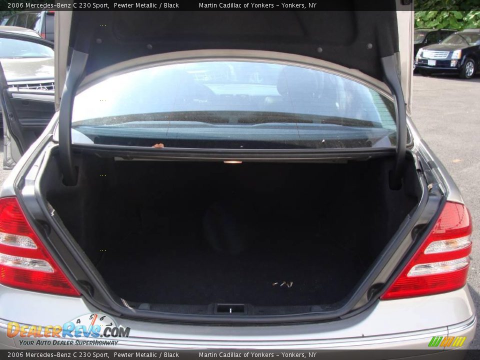 2006 Mercedes-Benz C 230 Sport Pewter Metallic / Black Photo #28
