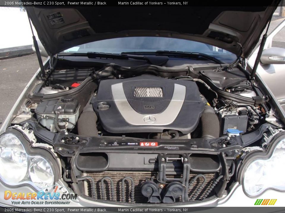 2006 Mercedes-Benz C 230 Sport Pewter Metallic / Black Photo #29