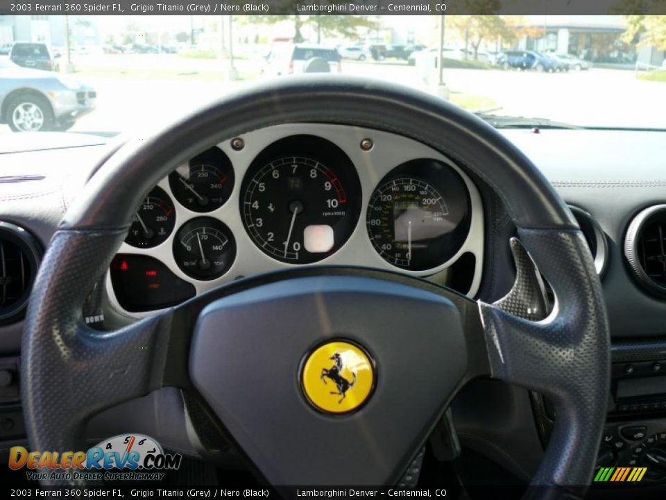 2003 Ferrari 360 Spider F1 Gauges Photo #14