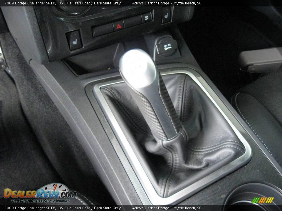 2009 Dodge Challenger SRT8 B5 Blue Pearl Coat / Dark Slate Gray Photo #22