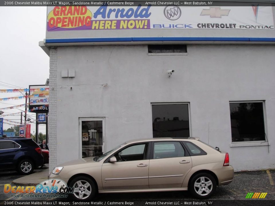 2006 Chevrolet Malibu Maxx LT Wagon Sandstone Metallic / Cashmere Beige Photo #3