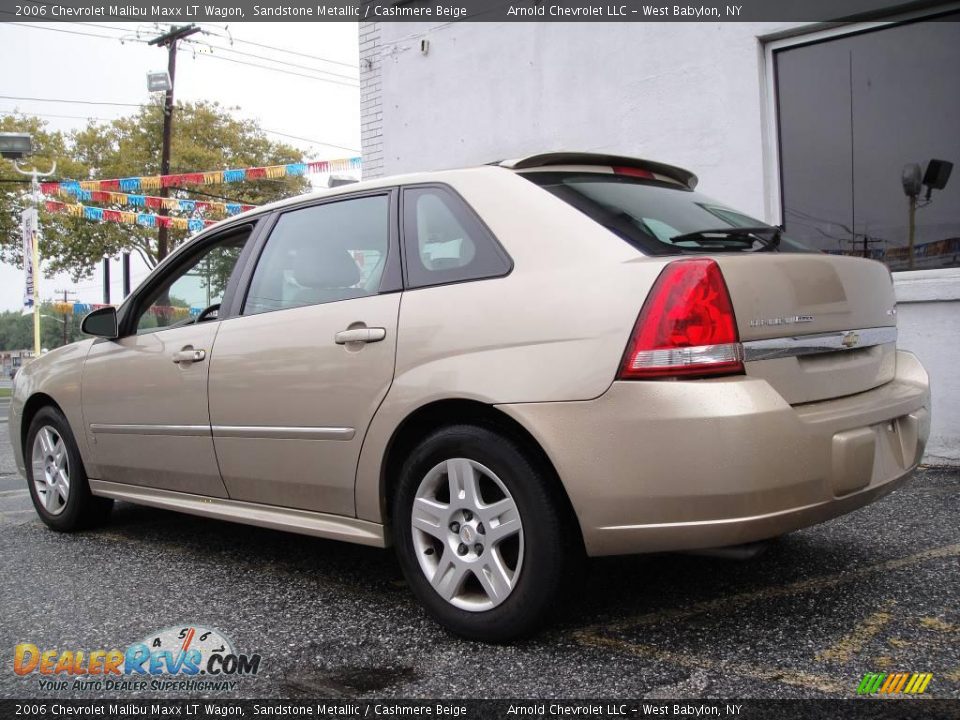 2006 Chevrolet Malibu Maxx LT Wagon Sandstone Metallic / Cashmere Beige Photo #4