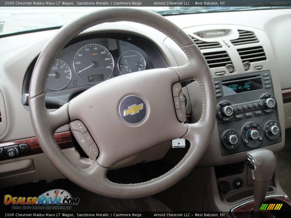 2006 Chevrolet Malibu Maxx LT Wagon Sandstone Metallic / Cashmere Beige Photo #11