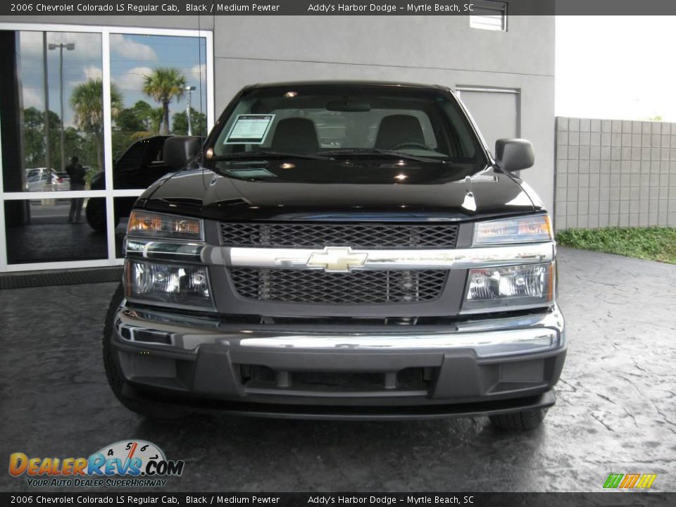 2006 Chevrolet Colorado LS Regular Cab Black / Medium Pewter Photo #4