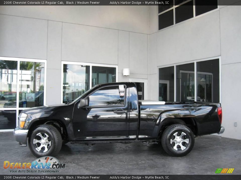 2006 Chevrolet Colorado LS Regular Cab Black / Medium Pewter Photo #7