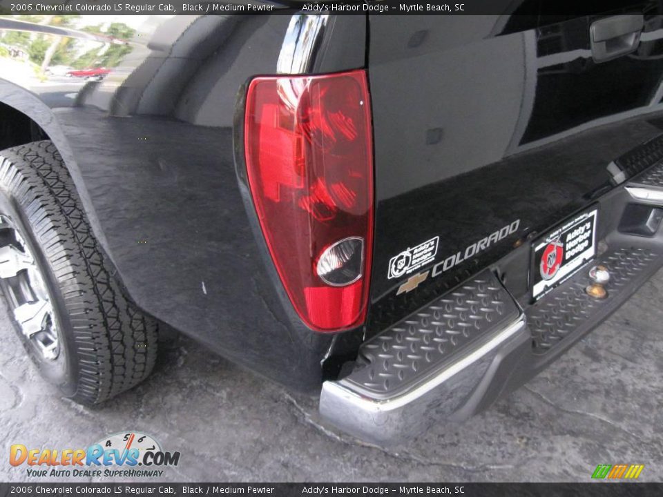 2006 Chevrolet Colorado LS Regular Cab Black / Medium Pewter Photo #9