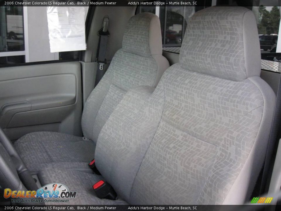 2006 Chevrolet Colorado LS Regular Cab Black / Medium Pewter Photo #14
