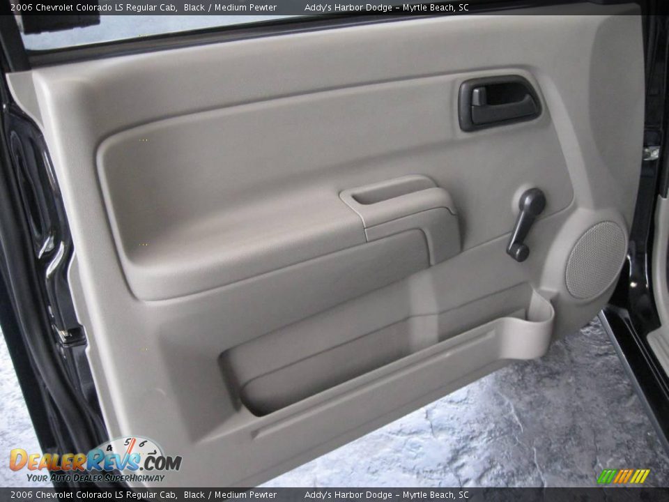 2006 Chevrolet Colorado LS Regular Cab Black / Medium Pewter Photo #17