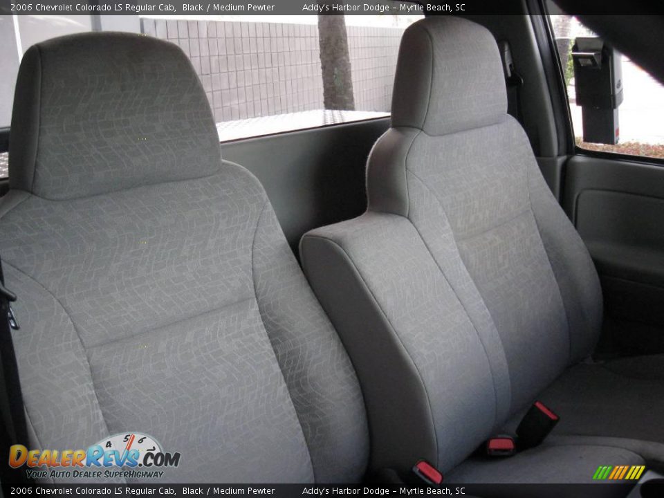 2006 Chevrolet Colorado LS Regular Cab Black / Medium Pewter Photo #18