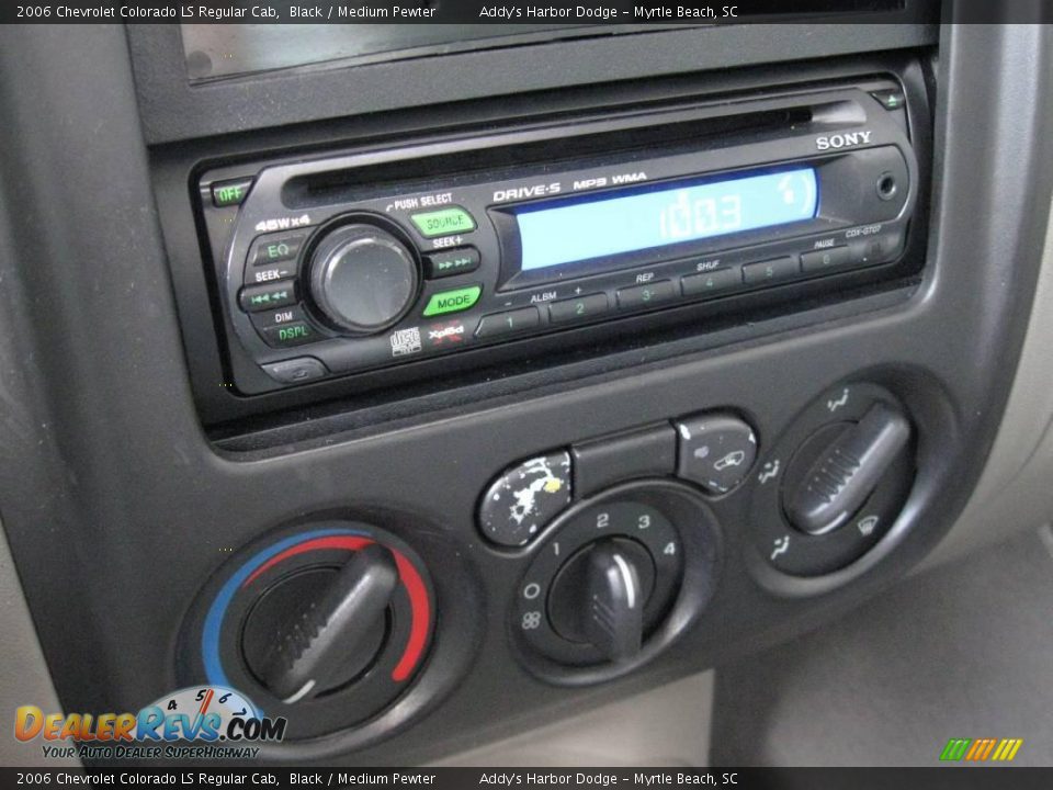 2006 Chevrolet Colorado LS Regular Cab Black / Medium Pewter Photo #20