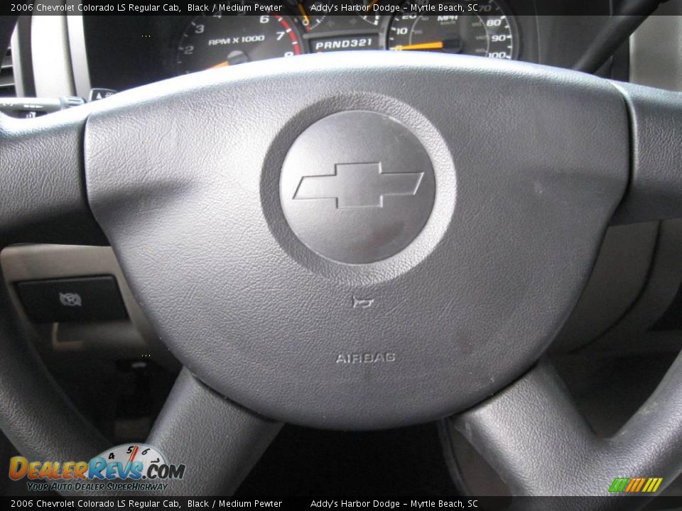 2006 Chevrolet Colorado LS Regular Cab Black / Medium Pewter Photo #21