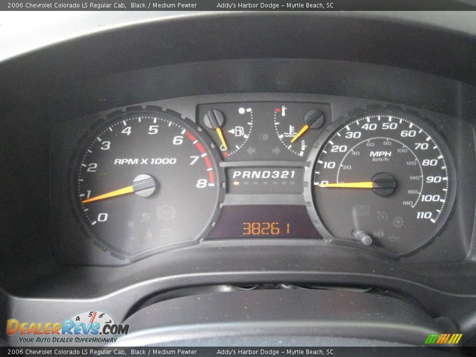 2006 Chevrolet Colorado LS Regular Cab Black / Medium Pewter Photo #22