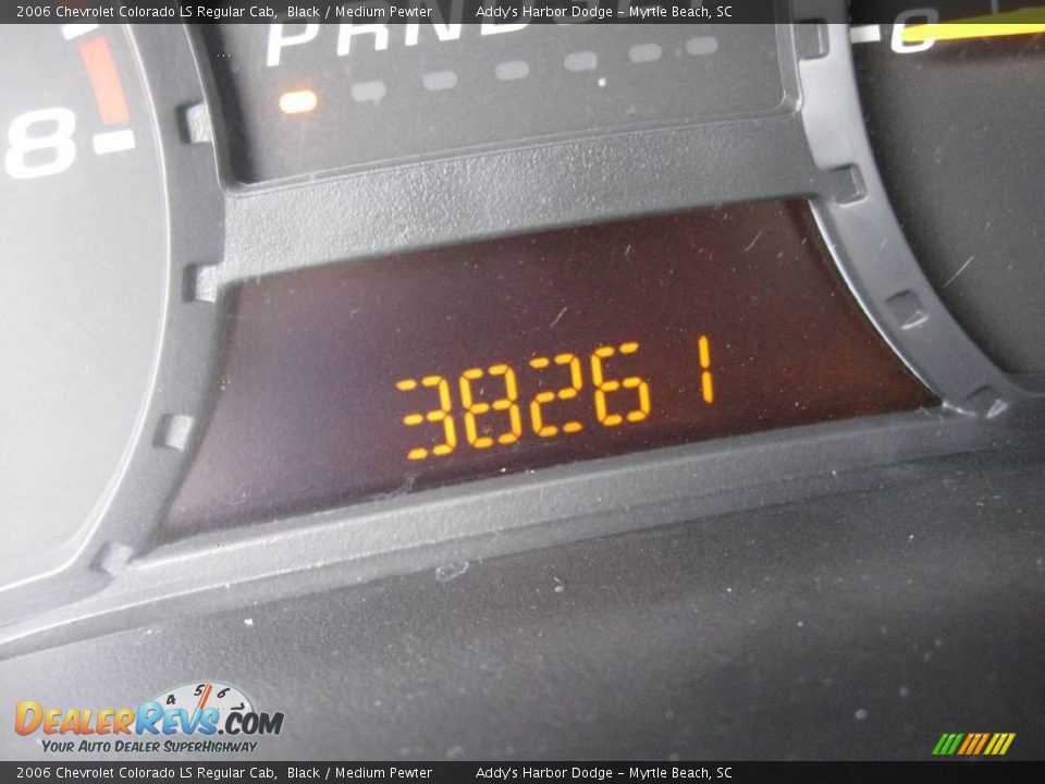 2006 Chevrolet Colorado LS Regular Cab Black / Medium Pewter Photo #23