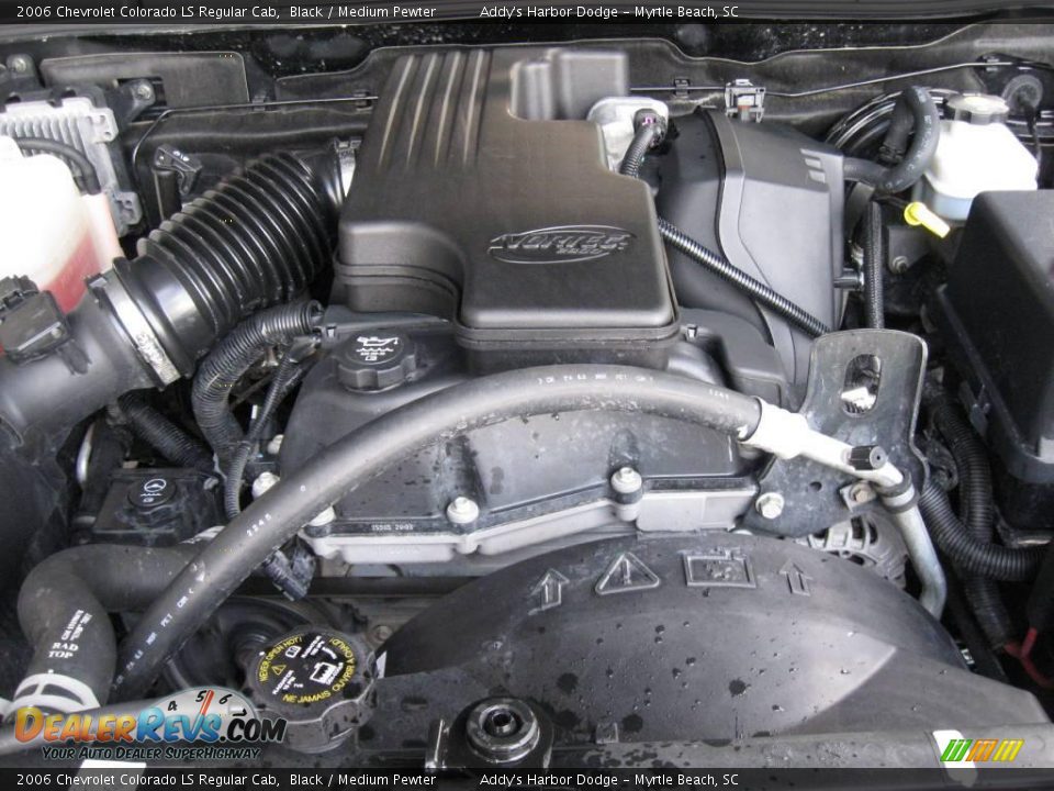 2006 Chevrolet Colorado LS Regular Cab Black / Medium Pewter Photo #24