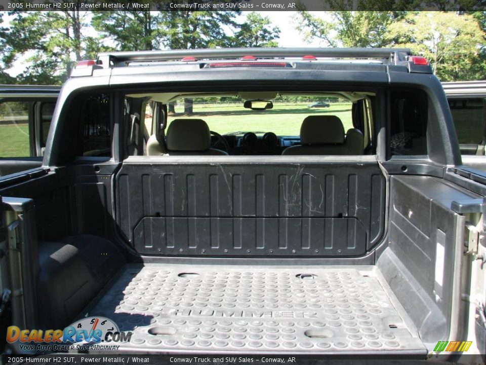 2005 Hummer H2 SUT Pewter Metallic / Wheat Photo #9