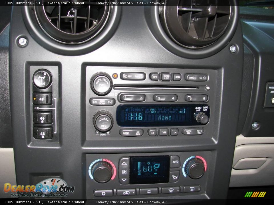 2005 Hummer H2 SUT Pewter Metallic / Wheat Photo #16