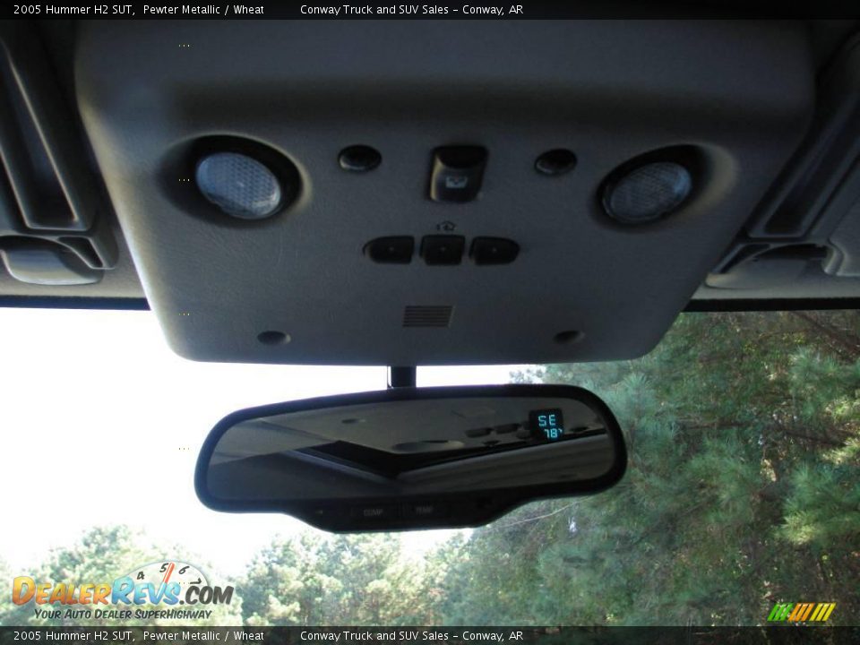 2005 Hummer H2 SUT Pewter Metallic / Wheat Photo #21