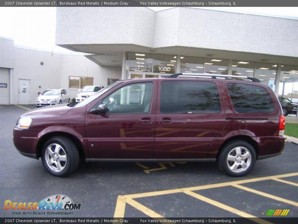 2007 Chevrolet Uplander LT Bordeaux Red Metallic / Medium Gray Photo #2