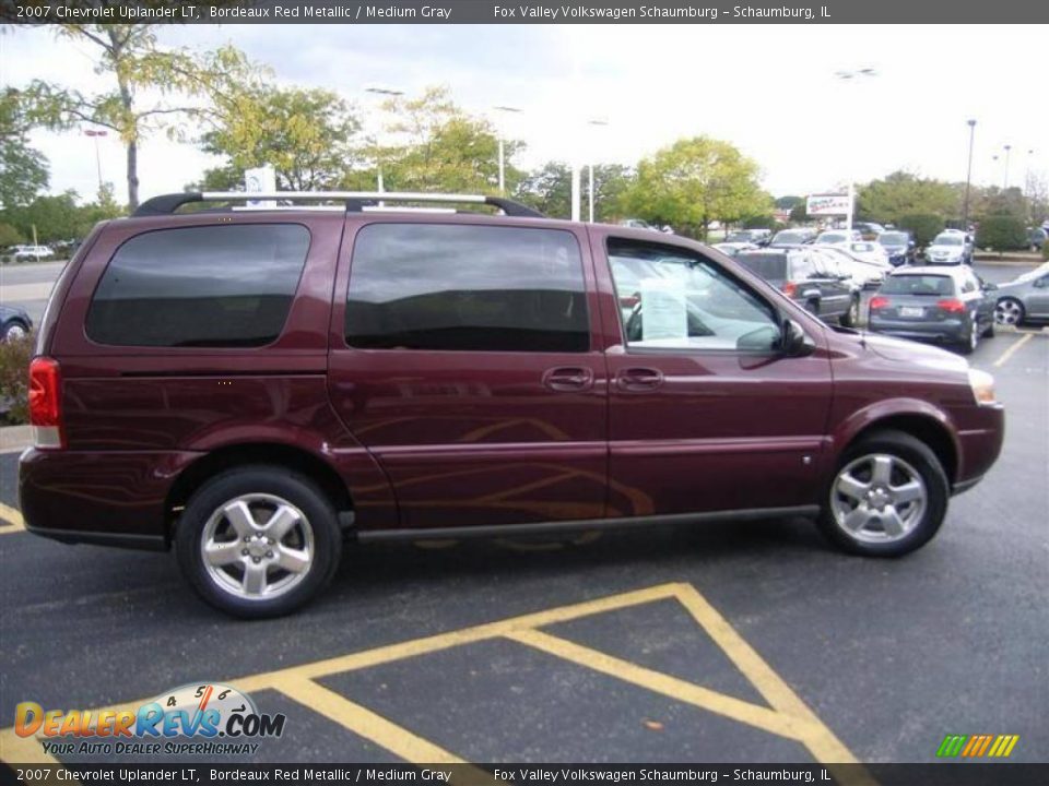 2007 Chevrolet Uplander LT Bordeaux Red Metallic / Medium Gray Photo #6